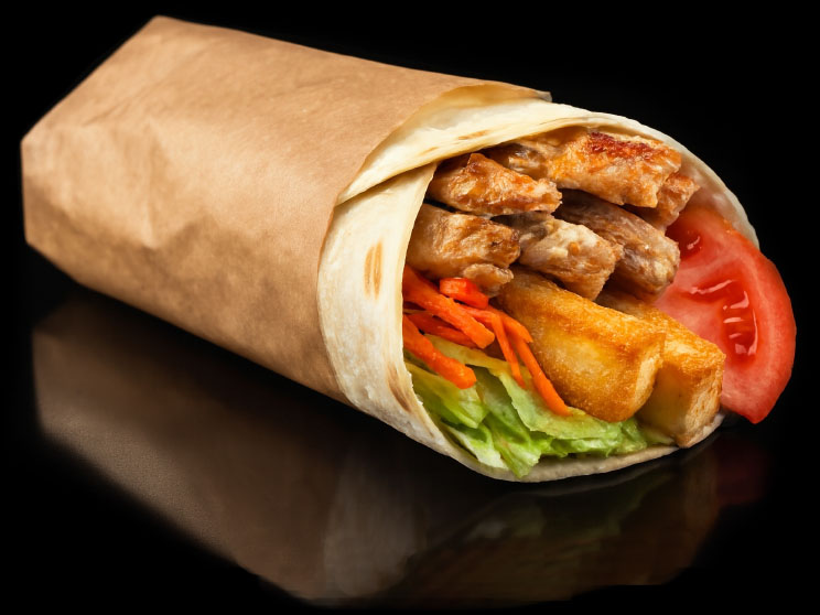 Schawarma Halloumi Sandwich